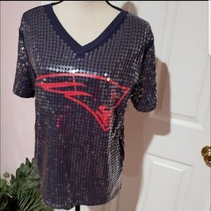 Vs pink Patriots bling Jersey